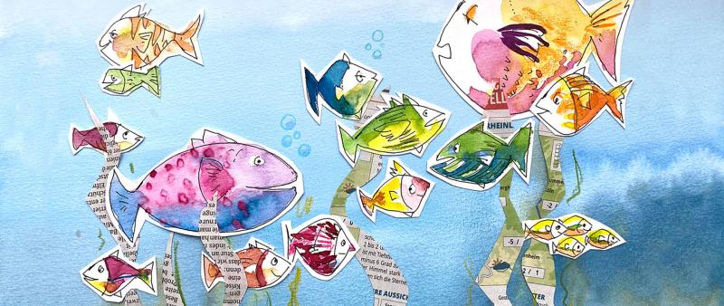 Mit Spaß zeichnen lernen: Wir schwärmen für Fische
