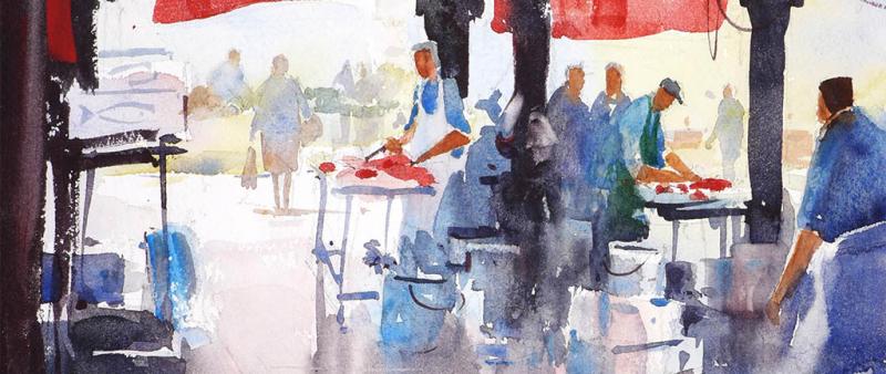 Figuren im Aquarell - Jetzt kommt Leben ins Bild!