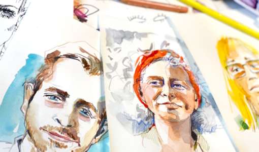 Portraitzeichnen - ein Wochenendvergnügen